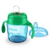Avent Pohár s náustkom SCF551/05 Ľahké pitie modrý, 200 ml., 6 m+