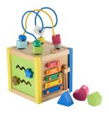Early Learning Centre Drevená kocka s aktivitami