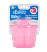 Dr. Browns AC038 Nádoba na sušené mlieko ružová