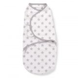 SUMMER INFANT Zavinovačka SwaddleMe Grey Star, veľ. S