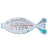 Babymix Teplomer do kúpeľa biela ryba