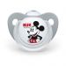 NUK Cumlík Silikónový MICKEY s púzdrom 2ks, 0-6m