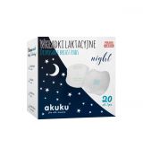Akuku A0444 Vložky do podprsenky na noc 20ks
