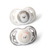 BabyOno 1225/02 Silikónový cumlík symetrický 6-18m, 2ks