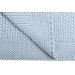 Sensillo Bavlnená pletená deka modrá 100x80 cm