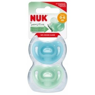 NUK 730379 Sensitive boy 0-6m, 2ks