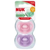 NUK 730380 Sensitive girl 0-6m, 2ks