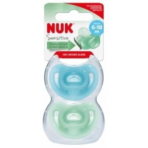 NUK 736433 Sensitive boy 6-18m, 2ks