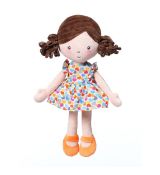 BabyOno 1157 Hračka bábika Lena oranžová