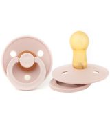 BIBS Cumlík z prírodného kaučuku blush 1ks, 0m+