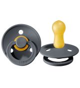 BIBS Cumlík z prírodného kaučuku iron 1ks, 6m+