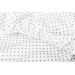 Sensillo Bavlnená plachta s potlačou šedé bodky 120x60cm
