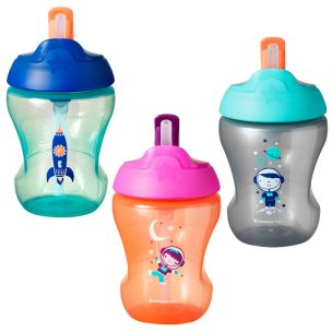 Tommee Tippee Pohár so slamkou 230ml, 7m+ (470157)