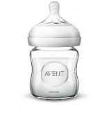 Avent SCF051/17 Sklenená detská fľaša Natural 120ml., 0m+