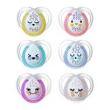Tommee Tippee Silikónový cumlík nočný svietiaci 0-6m, 2ks
