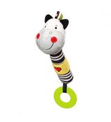 BabyOno 634 Pískacia hračka s hryzátkom ZEBRA ZACK