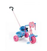 Smoby 444136 Trojkolka Be Fun Princeznné s vodiacou tyčou