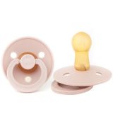 BIBS Cumlík z prírodného kaučuku blush 1ks, 6m+