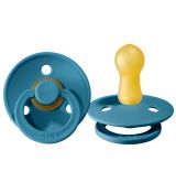 BIBS Cumlík z prírodného kaučuku dark teal 1ks, 6m+