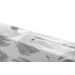 Sensillo vložky do postieľky molitán šedý/pierka hr.6 cm, 120x60cm