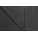 Sensillo Bavlnená pletená deka tmavo-šedý 100x80 cm