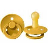 BIBS Cumlík z prírodného kaučuku mustard 1ks, 6m+