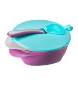 Tommee Tippee 2xdetská miska s lyžičkou 7m+