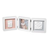 Baby Art sada na otlačok My Baby Touch 3 dielny rám White