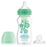 Dr. Brown's WB91606 Fľaša Options+ Anti-Colic zelená 270ml, 6m+