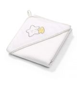 BabyOno 142/07 Froté osuška s kapucňou biela 100x100cm