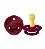BIBS Cumlík z prírodného kaučuku ruby (S) 1ks, 0m+