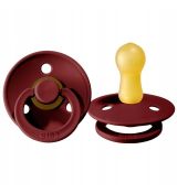 BIBS Cumlík z prírodného kaučuku wine (S) 1ks, 0m+