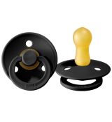 BIBS Cumlík z prírodného kaučuku black (M) 1ks, 6m+