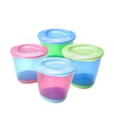 Tommee Tippee 465023  Nádobky na jedlo s mäkkým dnom Explora, 2 ks