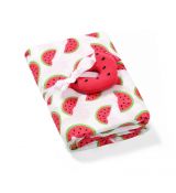 BabyOno 536/04 Plienka z bambusového mušelínu 120x120cm + hrkálka