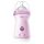 Chicco Kojenecká fľaša Natural feeling ružová 330 ml, 6 m+