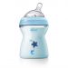 Chicco Natural Feeling detská dojčenská fľaša modrá 250ml, 2m+