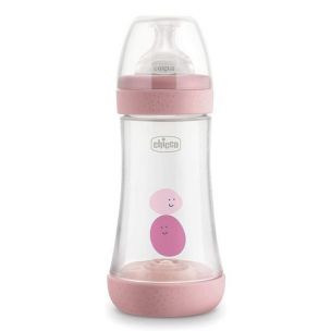 Chicco dojčenská fľaša Perfect5 dievčenská 240ml, 2m+