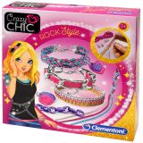 Clementoni: Crazy Chic Rock Style sada na výrobu náramkov