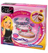 Clementoni: Crazy Chic Rock Style sada na výrobu náramkov