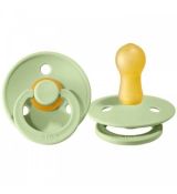 BIBS Cumlík z prírodného kaučuku Pistachio (M) 1ks, 6m+