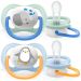 Avent silikónový cumlík Ultra Air Animals 0-6m, 2ks