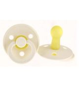 BIBS Cumlík z prírodného kaučuku Ivory (S) 1ks, 0m+