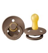 BIBS Cumlík z prírodného kaučuku Dark Oak (L) 1ks, 18m+