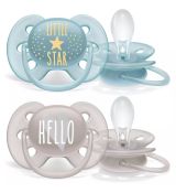 Avent SCF223/01 Cumlík Ultra soft 6-18m, 2ks