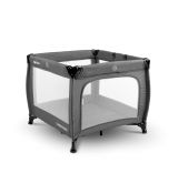 Caretero Detská skladacia ohrádka Quadra graphite