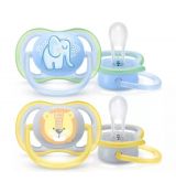 Avent SCF085/01 Cumlík Ultra Air slon-lev 0-6m, 2ks
