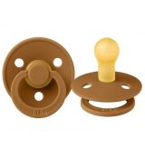 BIBS Cumlík z prírodného kaučuku Caramel (M) 1ks, 6m+