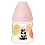 Suavinex plastová fľaša Panda 150ml, 0-6m