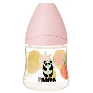 Suavinex plastová fľaša Panda 150ml, 0-6m